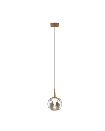 ANDRÓMEDA * COLGANTE 1L - BASE ORO - CRISTAL CROME 8939